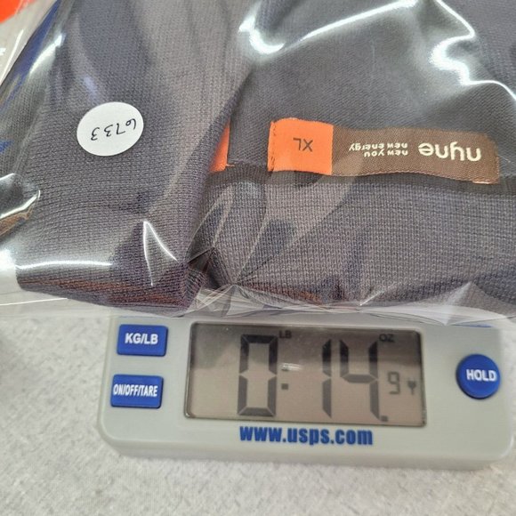 Nyne Sweater Mens XL Bamboo Long Sleeve 3-Button Collared Sweater Blue‎ Grey - Picture 11 of 11